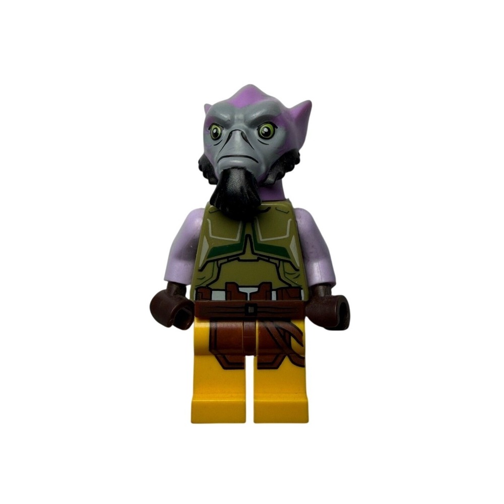LEGO Star Wars Zeb Orrelios Minifigure sw0575 Rebels Ghost‎ 75053 Purple Lasat
